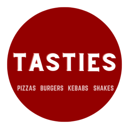 Tasties logo.